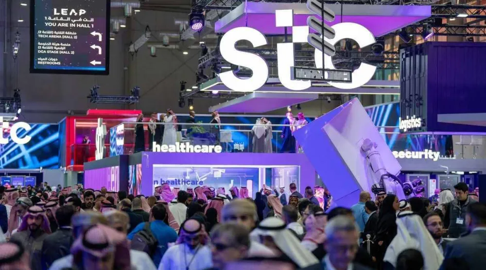 شعار مجموعة «إس تي سي stc»