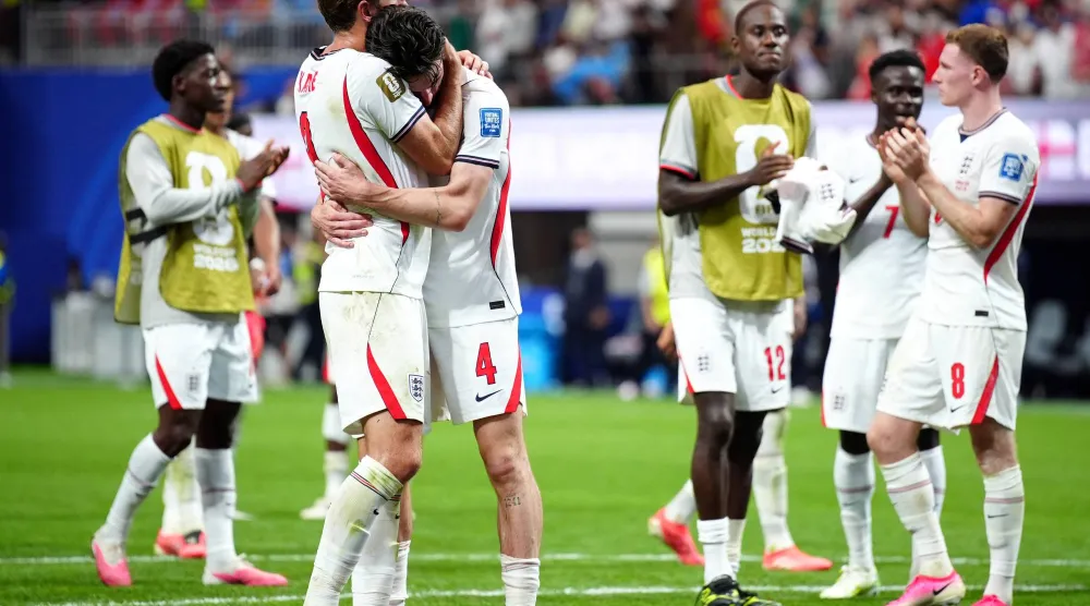 منتخب إنجلترا يستعد لمواجهة المكسيك (د.ب.أ)