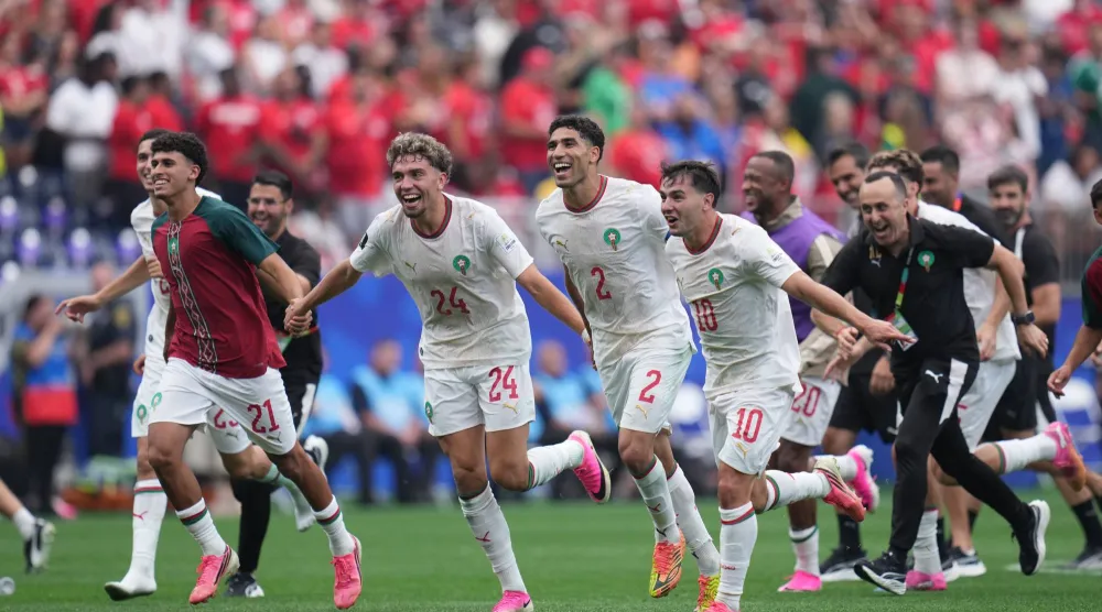 يقف المغرب أمام تحدٍ كبير عندما يلتقي فرنسا (أ.ب)