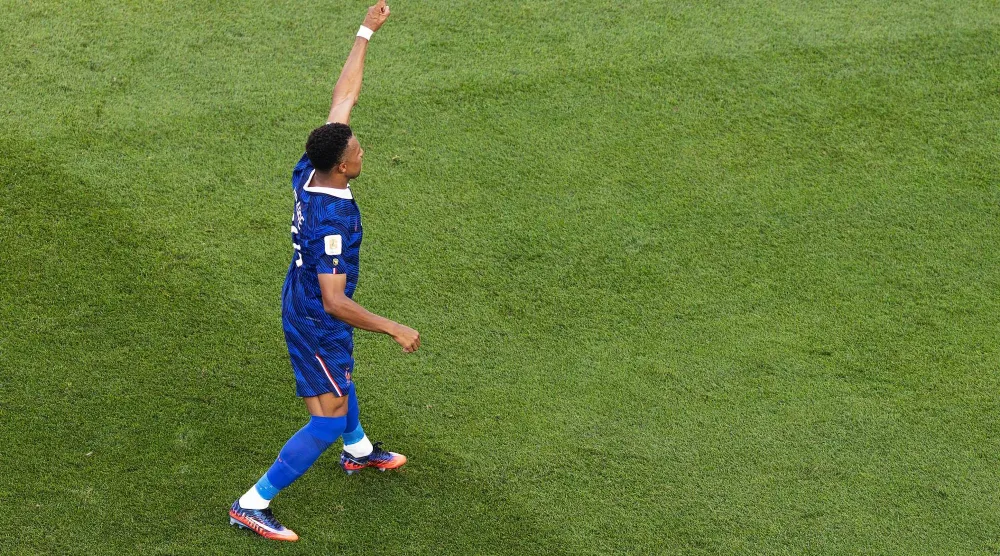 كيليان مبابي قائد منتخب فرنسا (أ.ف.ب)