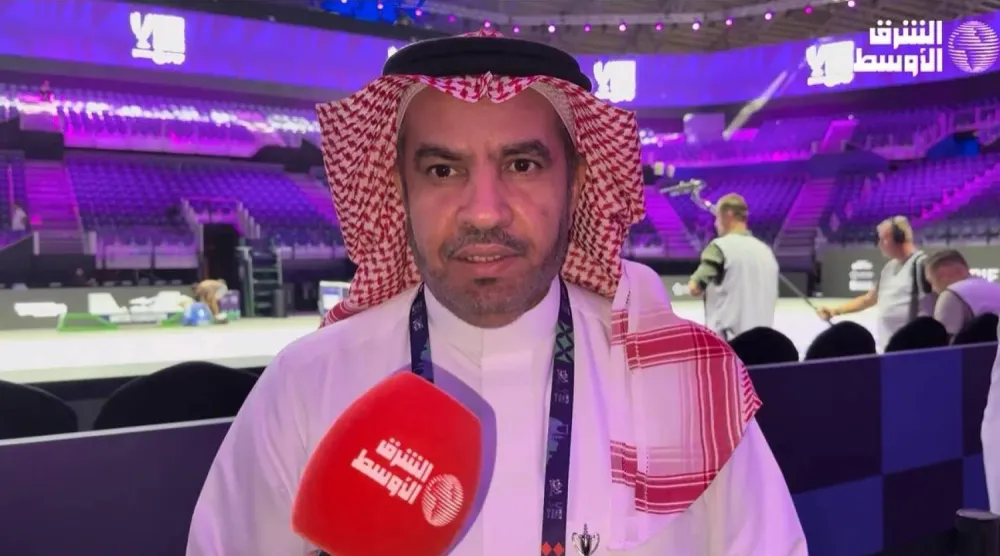 محمد السراح رئيس الاتحاد السعودي للتنس (الشرق الأوسط)