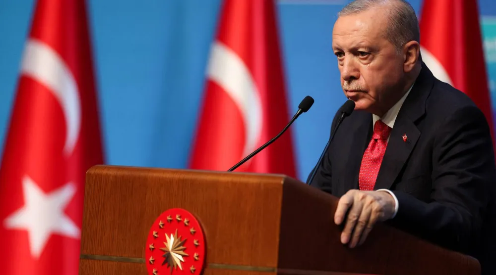 الرئيس التركي رجب طيب إردوغان (رويترز)