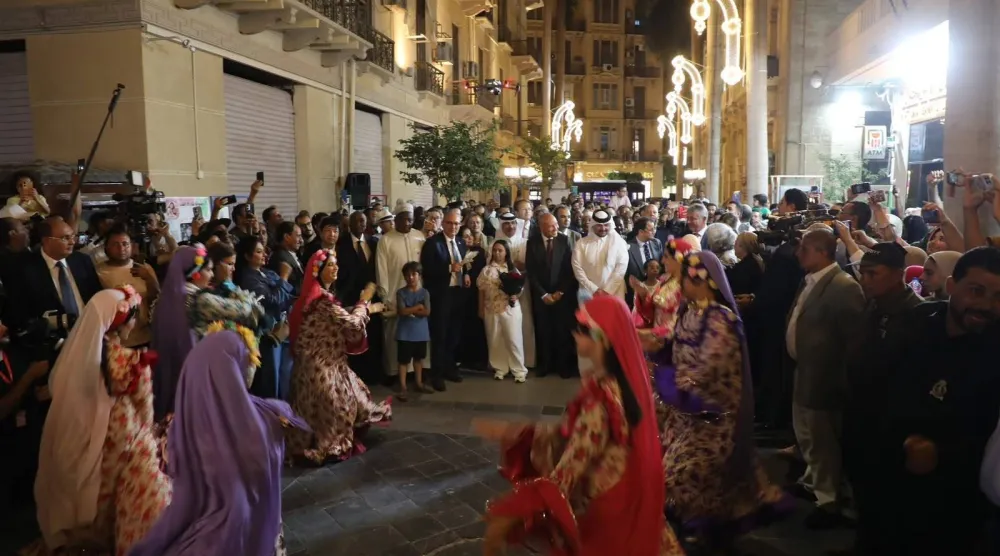 جانب من فعاليات شارع الفن (وزارة الثقافة المصرية)
