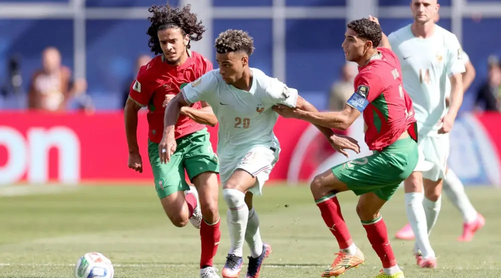 Dünya Kupası çeyrek finalistleri arasında en az deplasman yapan ülke Fransa oldu (AFP)