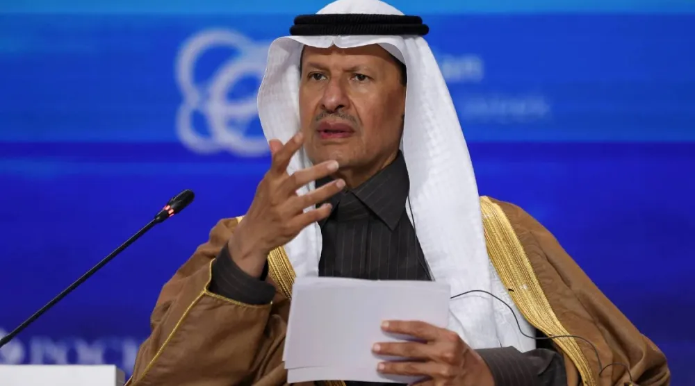 عبد العزيز بن سلمان وزير الطاقة ووزير الصناعة والثروة المعدنية في السعودية (رويترز)
