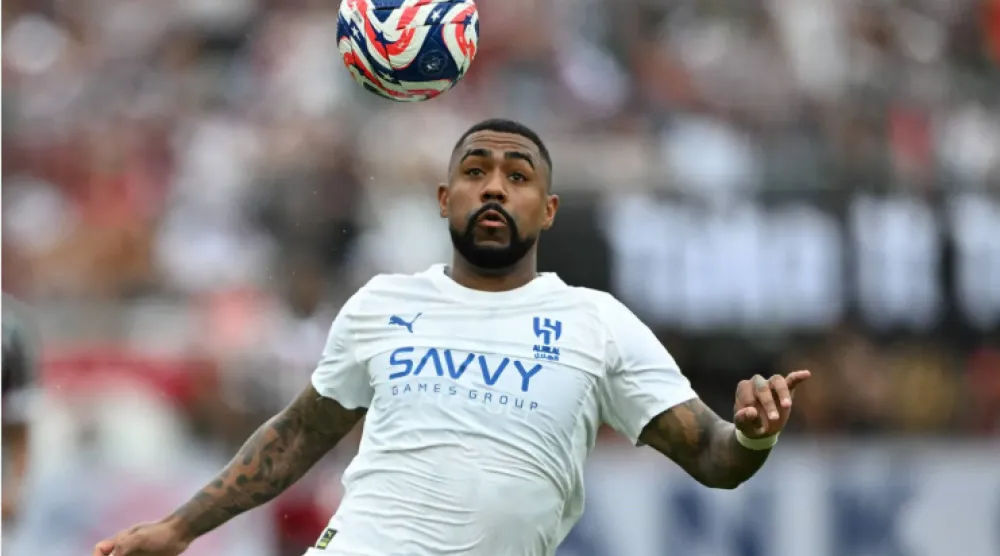 جناح الهلال البرازيلي فيليب مالكوم (أ.ف.ب)
