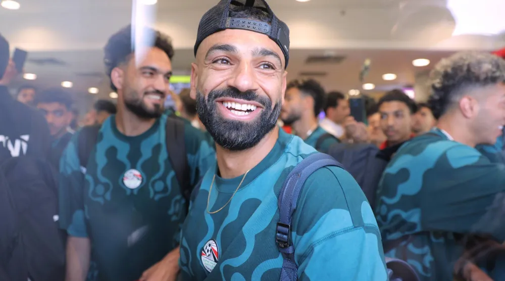 قائد منتخب مصر محمد صلاح (أ.ب)