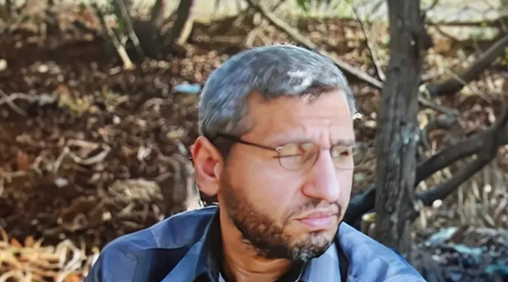 صورة مفترضة لمحمد الضيف نشرتها إسرائيل (أرشيفية)