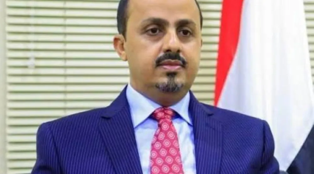 وزير الإعلام اليمني معمر الإرياني (سبأ)