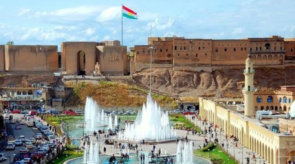 قلعة أربيل في إقليم كردستان العراق (متداولة)