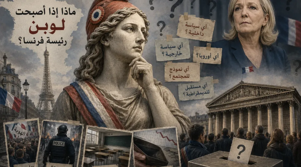 رسم توضيحي مولّد بالذكاء الاصطناعي