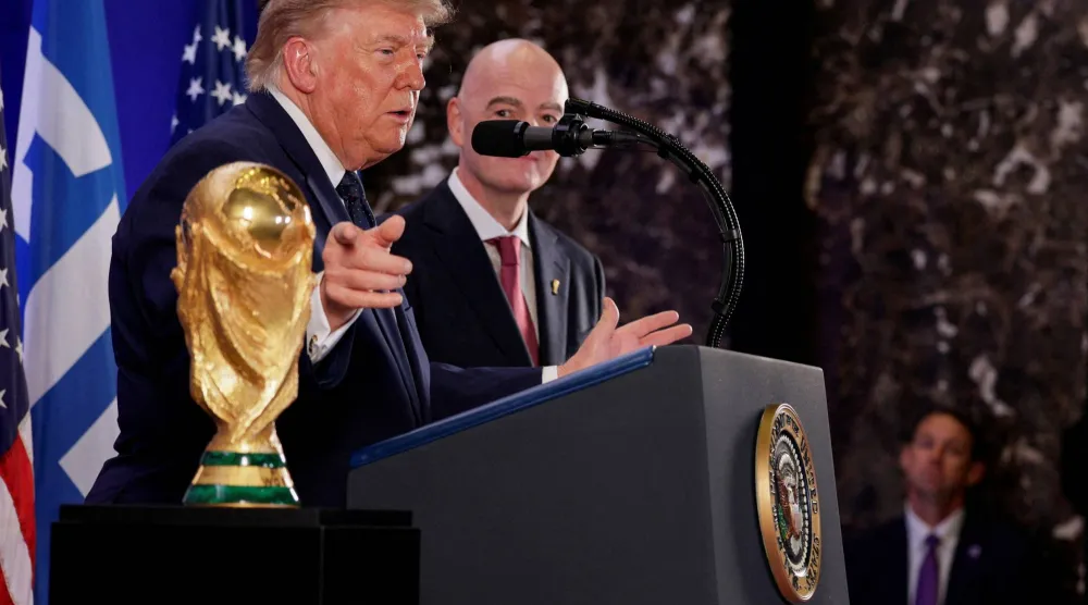 ترمب ينتقد تكتيك إنجلترا أمام الأرجنتين