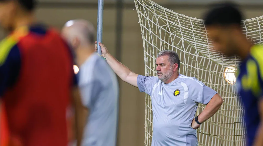 اللاعب سيرتدي شعار النصر بطلب من المدرب بوستيكوغلو (موقع النادي)