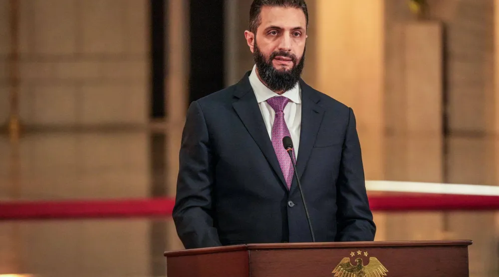 الرئيس السوري أحمد الشرع (د.ب.أ)