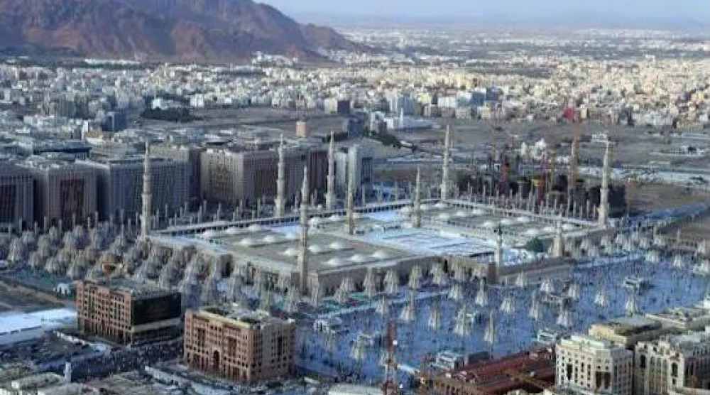 الأحياء المجاورة للمسجد النبوي في المدينة المنورة (واس)