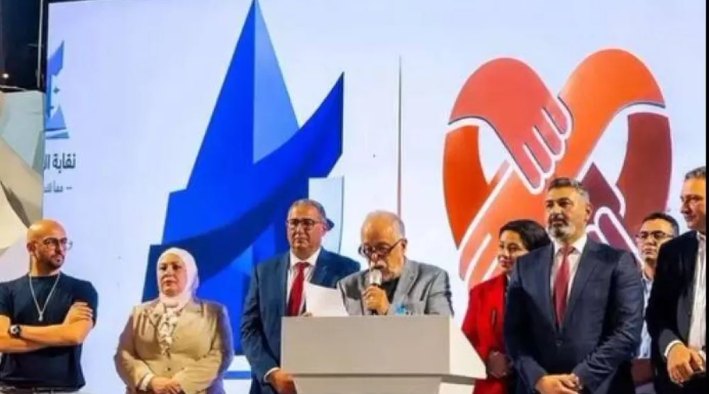 جانب من اجتماع الممثلين لإعلان القرار (صفحة ياسر جلال على فيسبوك)