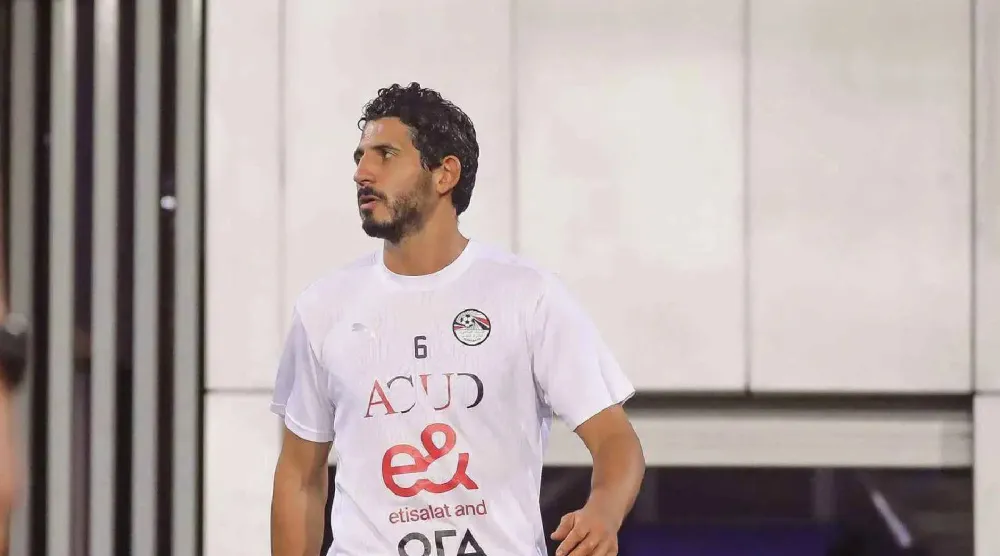 أحمد حجازي المدافع السابق لمنتخب مصر (الاتحاد المصري لكرة القدم)