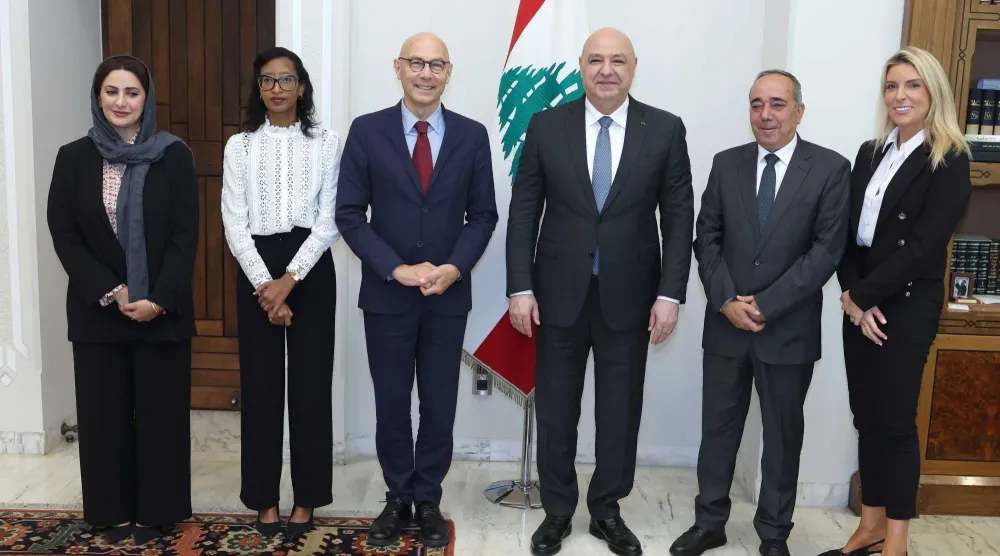 الرئيس جوزيف عون مستقبلاً المفوض السامي للأمم المتحدة لحقوق الإنسان فولكر تورك (رئاسة الجمهورية)