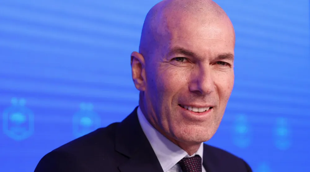 Football - French Football Federation unveil Zinedine Zidane as new head coach - French Federation Headquarters, Paris, France - July 28, 2026. (AFP)