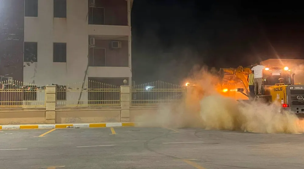 صورة متداولة لحجم الاحتجاجات في طرابلس العاصمة