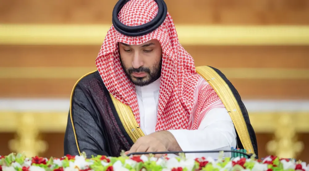 Veliaht Prens Muhammed bin Selman, salı günü Cidde'de düzenlenen Bakanlar Kurulu toplantısına başkanlık etti. (SPA