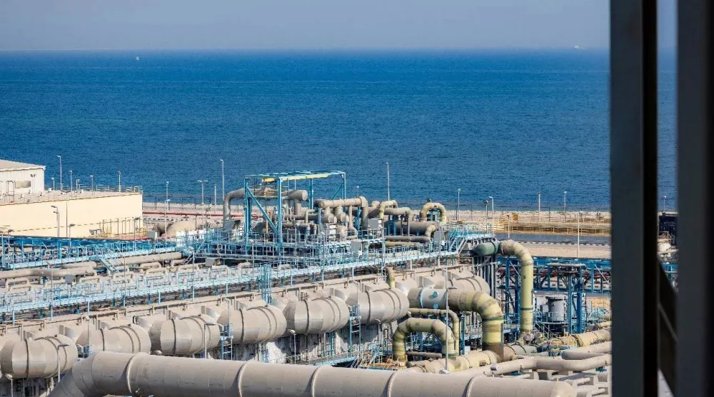أحد مرافق إنتاج المياه في السعودية (الهيئة السعودية للمياه)