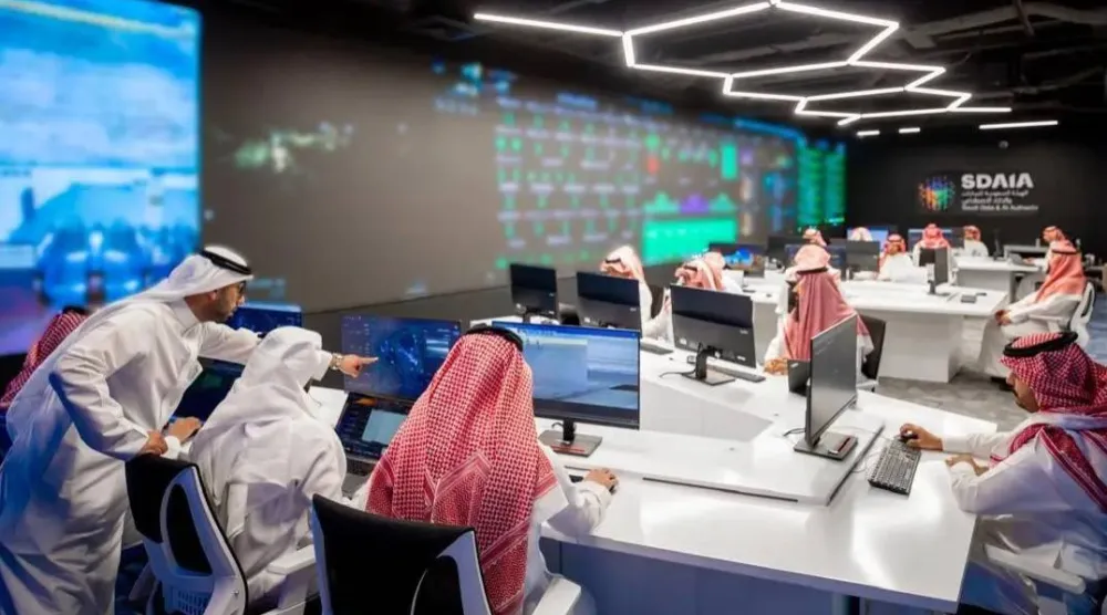 تبنّي الذكاء الاصطناعي في السعودية امتدّ إلى الخدمات الحكومية والرعاية الصحية والتعليم والتقنية المالية (واس)