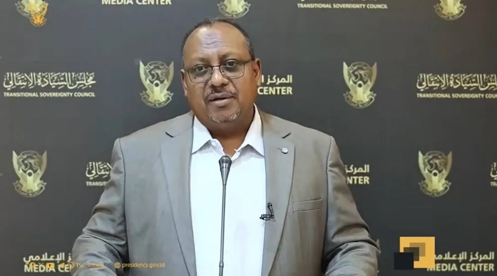 حاكم إقليم شمال كردفان عبد الخالق عبد اللطيف (إعلام مجلس السيادة الانتقالي السوداني) 