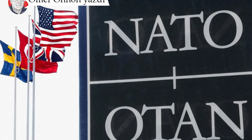 Fotoğraf: NATO üyesi devletlerin bayrakları, Belçika'nın Brüksel şehrindeki NATO karargahında dalgalanıyor, 2 Nisan 2025