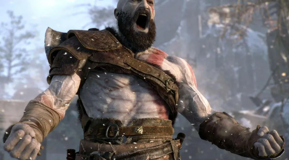 Oyun serisinde Kratos, ölen eşinin küllerini Dokuz Diyar'ın tamamındaki en yüksek zirveye savurmak için oğlu Atreus'la yolculuğa çıkıyor (Sony Interactive Entertainment)