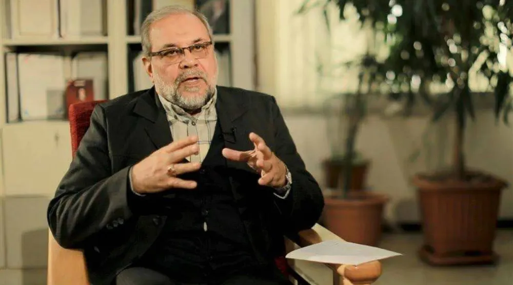 ذو القدر يتحدث في مقابلة صحافية مع وكالة «تسنيم» التابعة لـ«الحرس الثوري» ديسمبر 2020
