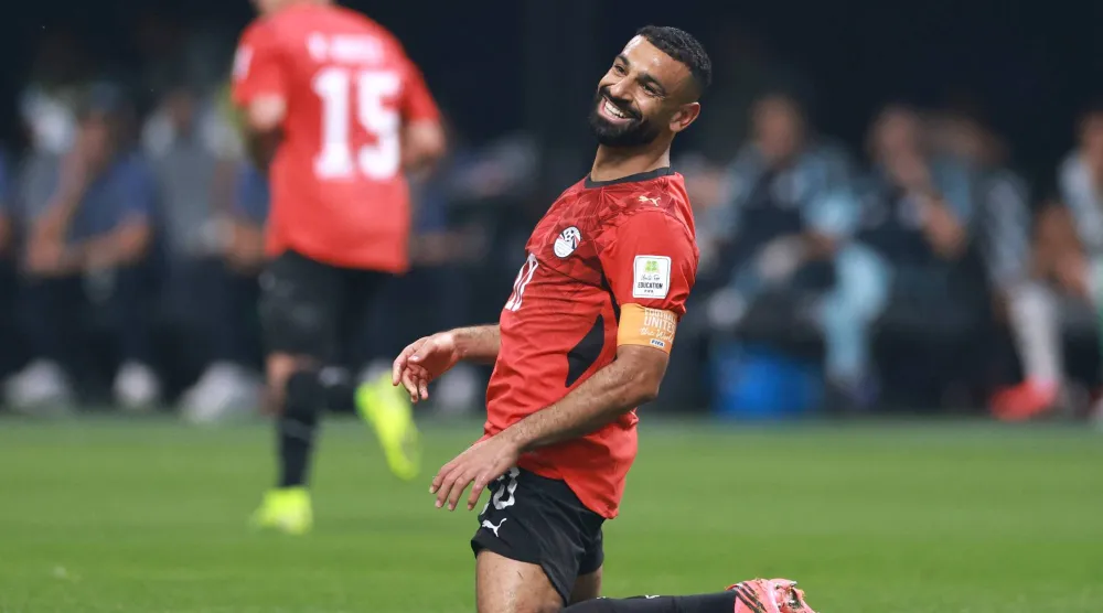 النجم المصري محمد صلاح هل ينتقل لطرابزون التركي؟ (أ.ف.ب)