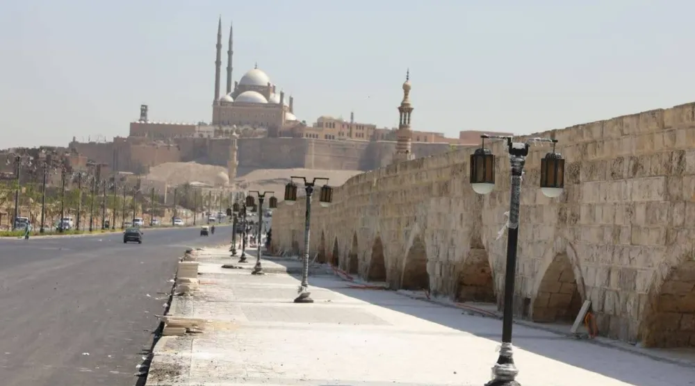 بعض شوارع القاهرة خلت في الإجازة بسبب موجة الحر (محافظة القاهرة)