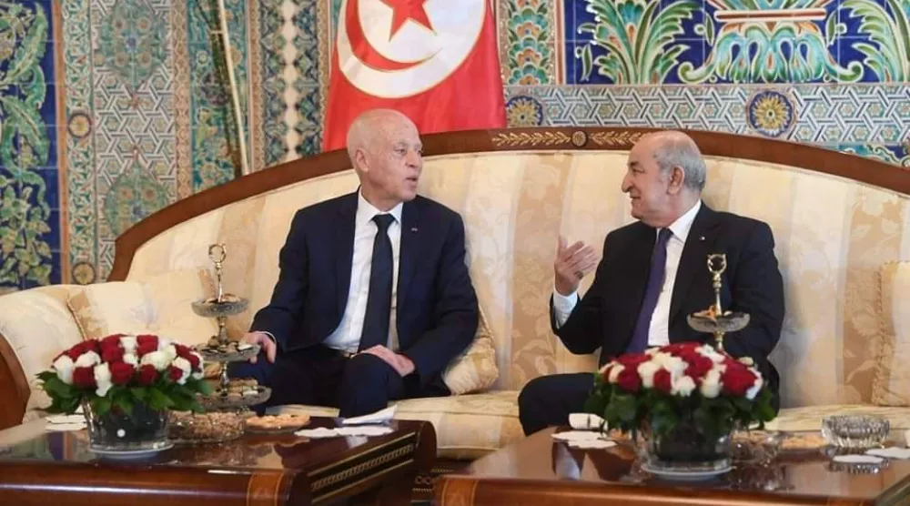 من لقاء سابق بين الرئيسين الجزائري والتونسي (الرئاسة الجزائرية)