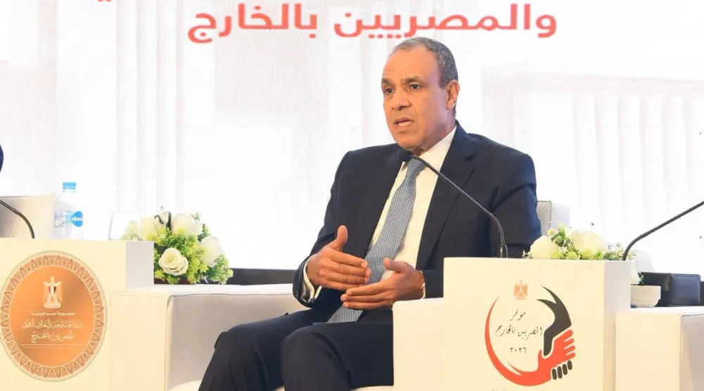 الوزير بدر عبد العاطي خلال مشاركته في النسخة السابعة لمؤتمر المصريين بالخارج (وزارة الخارجية)