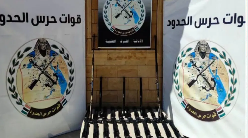 الجيش المصري أعلن في يونيو الماضي ضبط أسلحة ومخدرات وتنقيب عشوائي عن الذهب (صفحة المتحدث العسكري على «فيسبوك»)