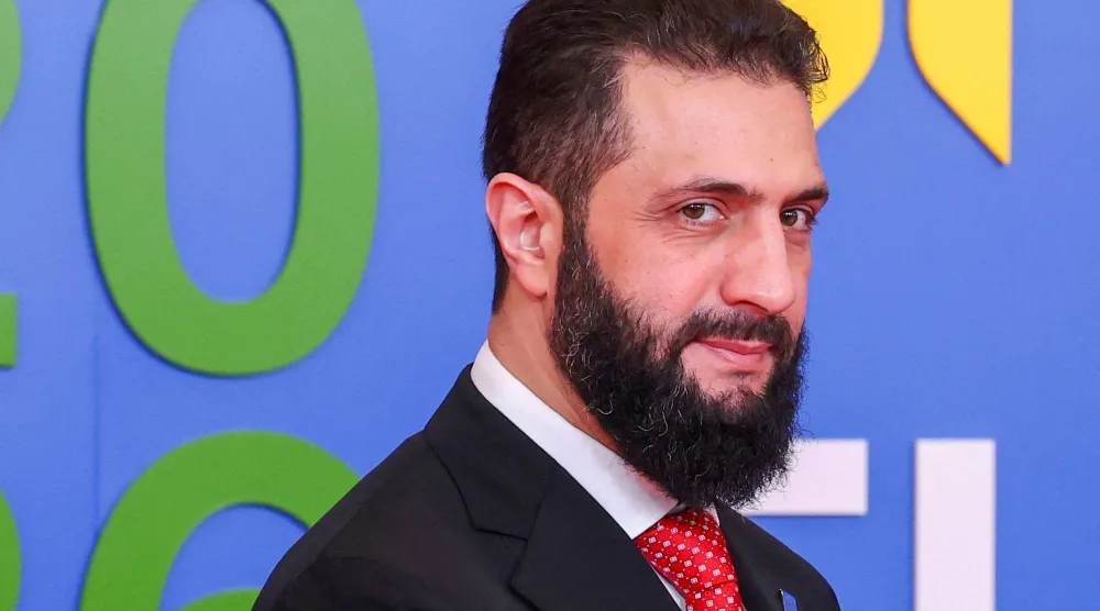 الرئيس السوري أحمد الشرع (رويترز)
