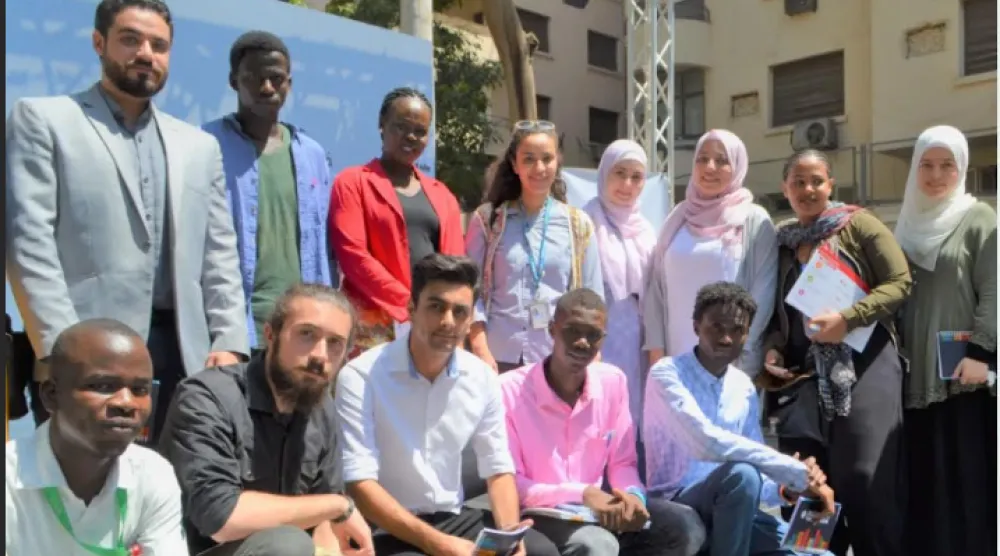 لاجئون من جنسيات مختلفة في مصر (مفوضية اللاجئين)