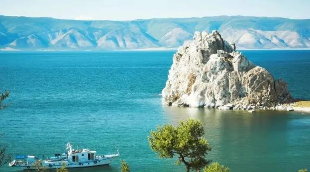صورة من بحيرة بايكال في روسيا (أ.ف.ب-أرشيفية)