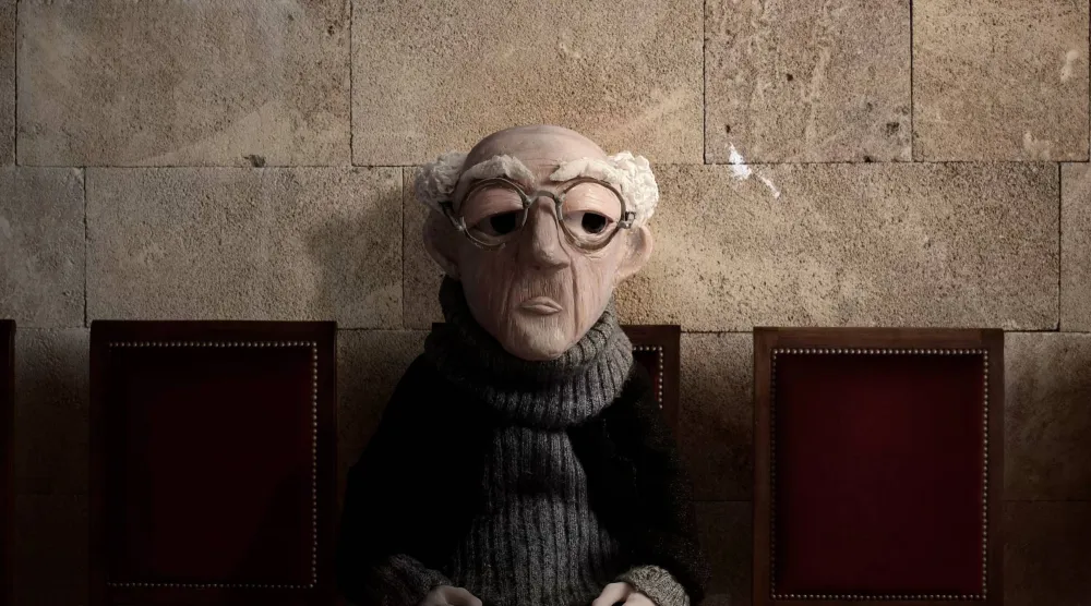 «فلاديمير» بطل فيلم الدمى والرسوم المتحركة اللبناني «كل هذا الموت» (صور المخرج)