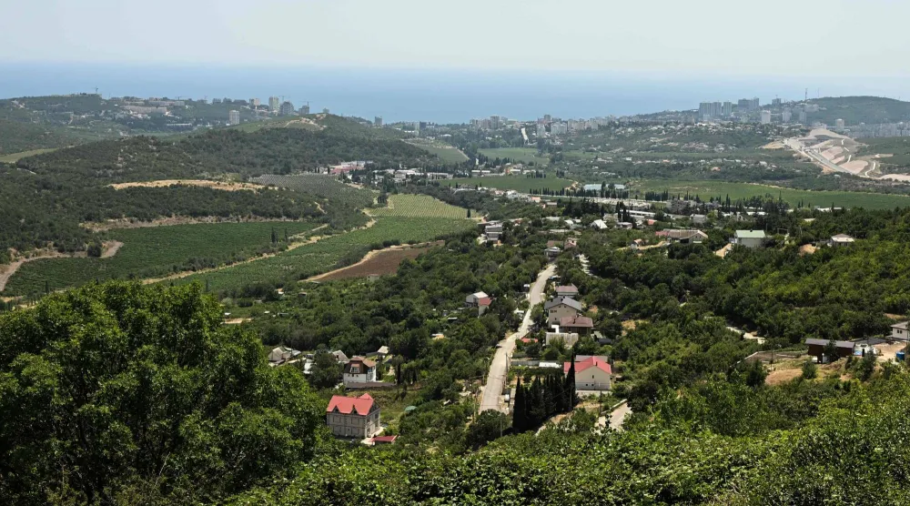 صورة عامة من شبه جزيرة القرم (أ.ف.ب)
