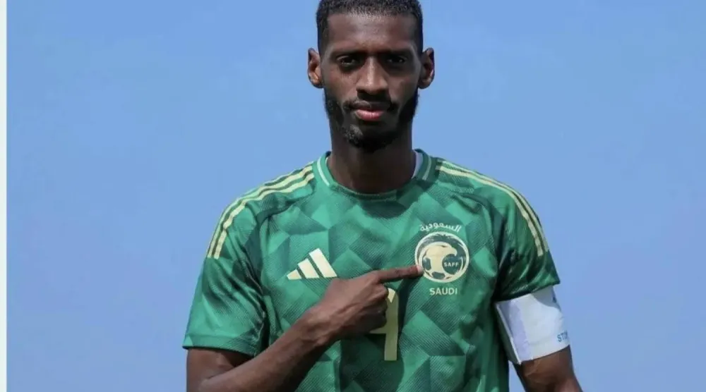 المهاجم السعودي عبد الله رديف (المنتخب السعودي)