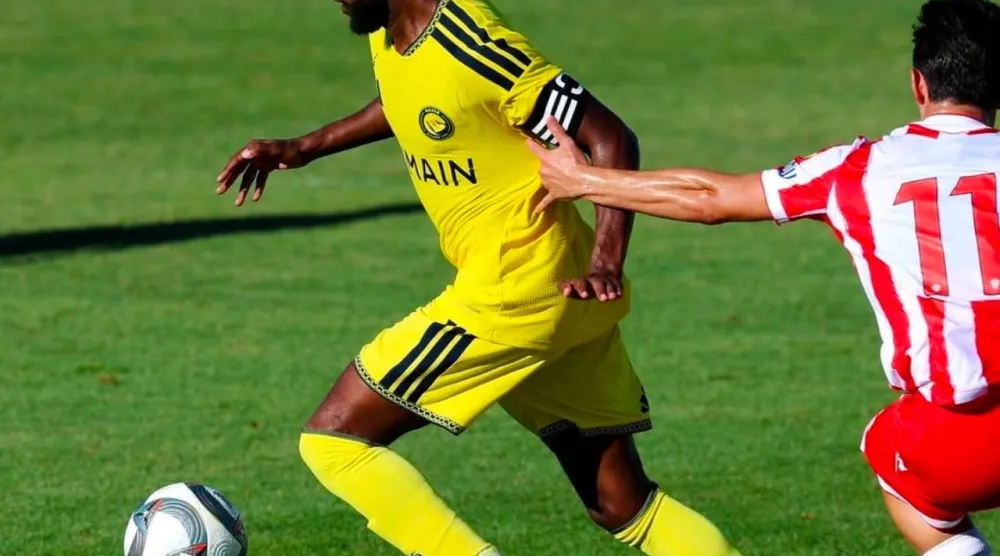 ودية النصر الأخيرة ضد ألميريا (نادي النصر)