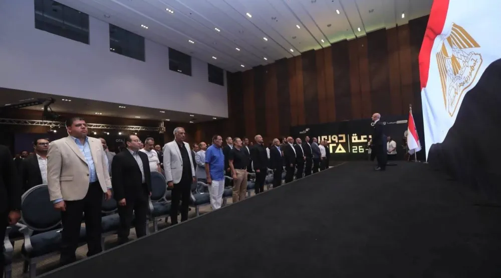قرعة الدوري المصري الممتاز لكرة القدم للموسم 2026-2027 (الاتحاد المصري)