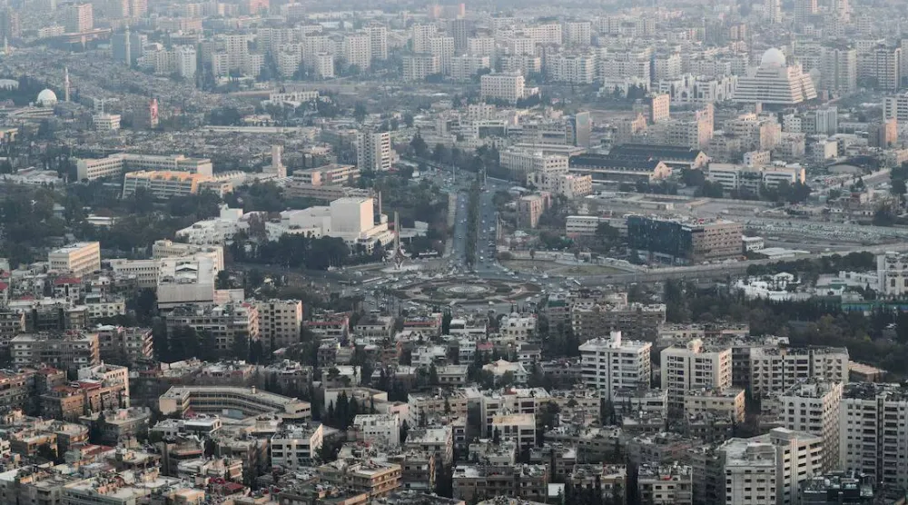 صورة عامة لمدينة دمشق من جبل قاسيون، في دمشق، سوريا 7 يناير 2025 (رويترز)
