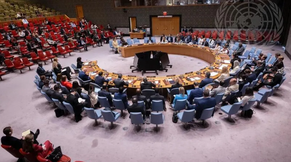 بيان مجلس الأمن أكد على ضرورة الالتزام بالقانون الدولي وقرارات مجلس الأمن ذات الصلة (أرشيفية - الأمم المتحدة)