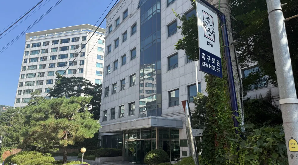 07 August 2026, South Korea, Seoul: The offices of the Korea Football Association (KFA) in Seoul. Photo: Fabian Kretschmer/dpa