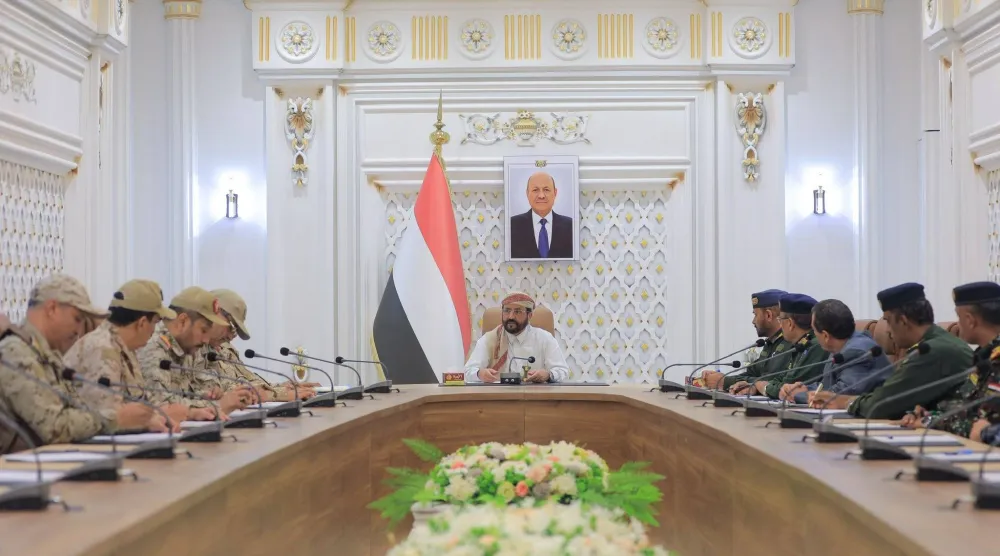 اجتماع اللجنة الأمنية العسكرية بمحافظة مأرب (السلطة المحلية)