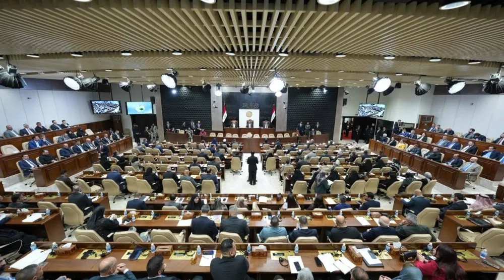 البرلمان العراقي في إحدى جلساته (واع)