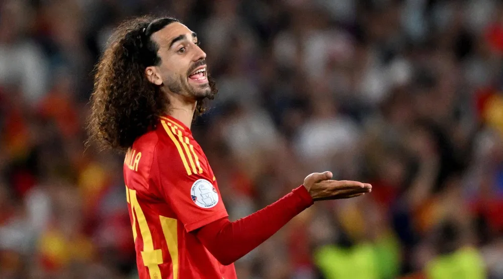 الإسباني الدولي مارك كوكوريلا المنضم حديثاً لريال مدريد (د.ب.أ)